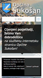 Mobile Screenshot of opcina-sukosan.hr